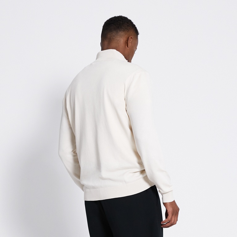 Half-zip knit sweater "Thin"